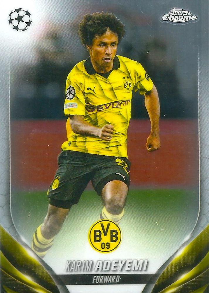 Karim Adeyemi 2023 Topps Chrome UEFA Club Competitions