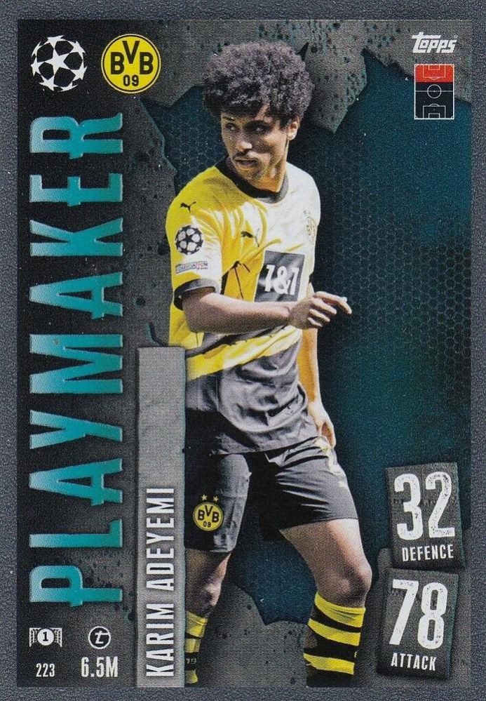 Karim Adeyemi 2023 Topps Match Attax UEFA Club Competitions