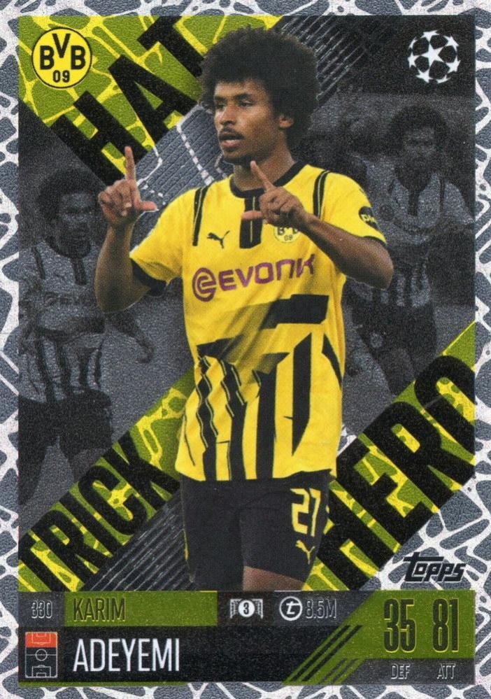 Karim Adeyemi 2024 Topps Match Attax UEFA Club Competitions Extra