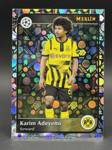 Karim Adeyemi 2025 Topps Merlin Chrome UCC Merlin-Fractor