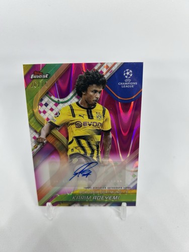 Karim Adeyemi 2024 Topps UCC Finest /75