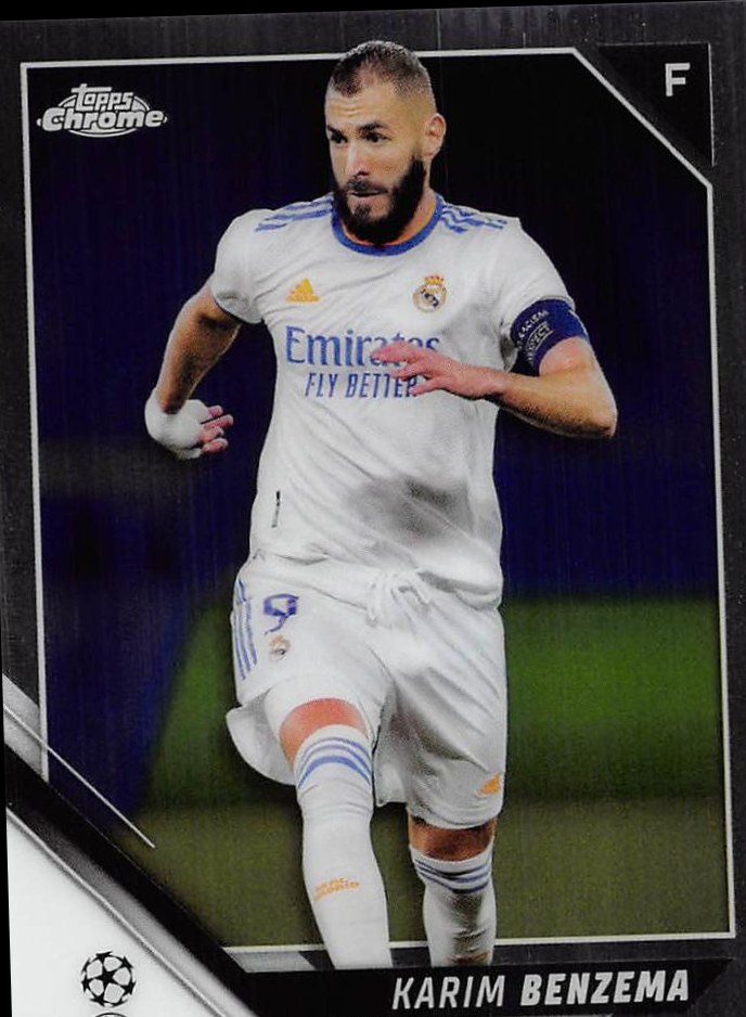 Karim Benzema 2021 Topps Chrome UCC 79