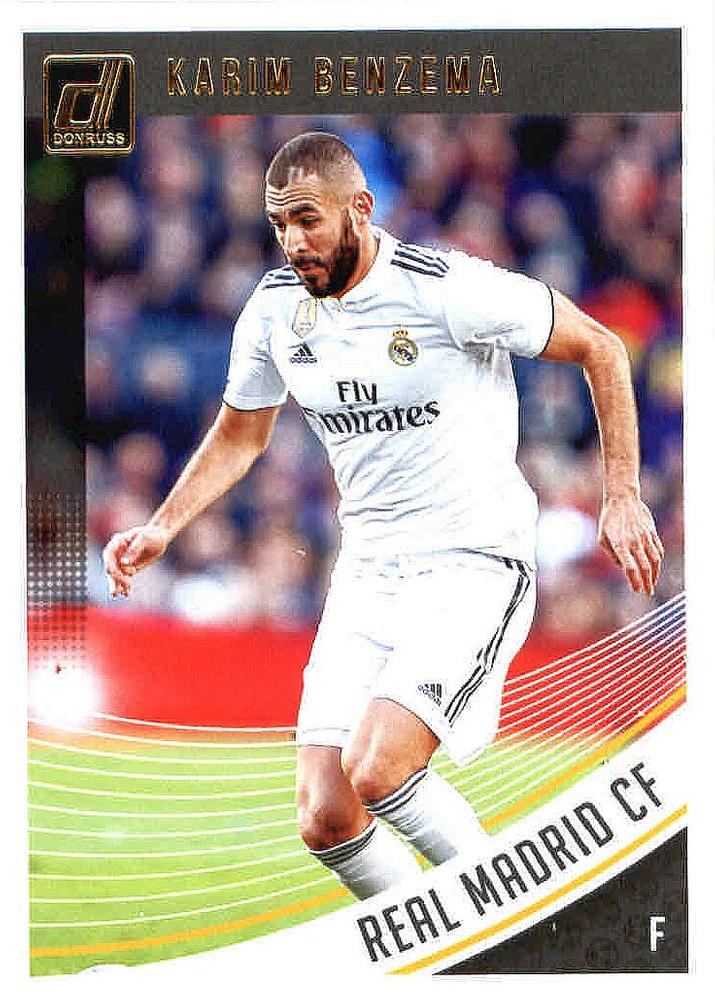 Karim Benzema 2018 Panini Donruss Soccer 26