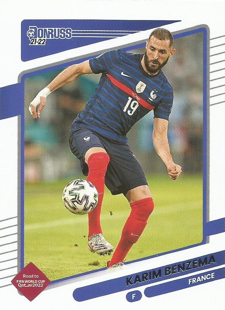 Karim Benzema 2021 Panini Donruss Soccer 64