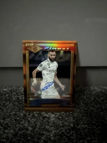 Karim Benzema 2022 Topps Finest /10