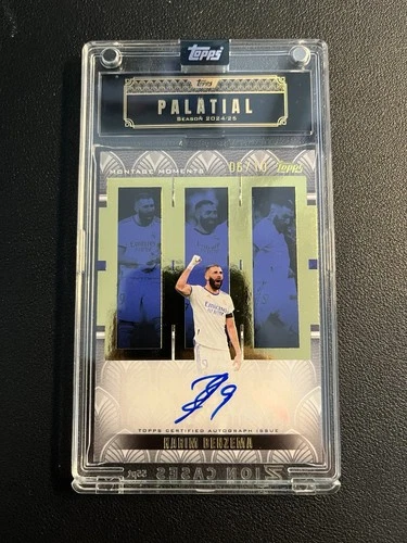 Karim Benzema 2024 Topps Palatial /10