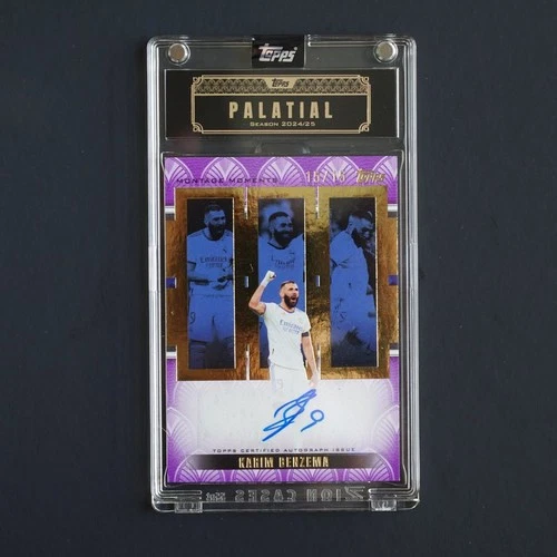 Karim Benzema 2024 Topps Palatial /15