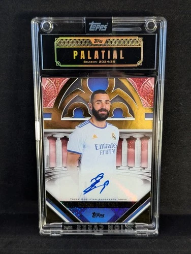 Karim Benzema 2024 Topps Palatial Red /5