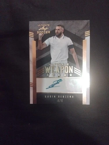 Karim Benzema 2022 Leaf Ultimate Leaf Soccer /4