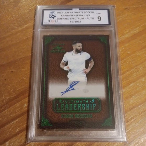 Karim Benzema 2022 Leaf Ultimate Soccer /3