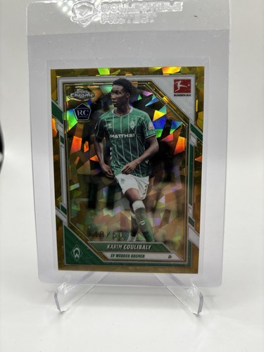 Karim Coulibaly 2025 Topps Bundesliga Sapphire Sapphire /50