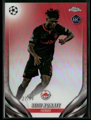 Karim Konate 2024 Topps Chrome Color Match Refractor /99