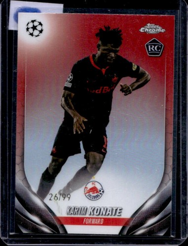 Karim Konate 2023 Topps Chrome Color Match Refractor /99
