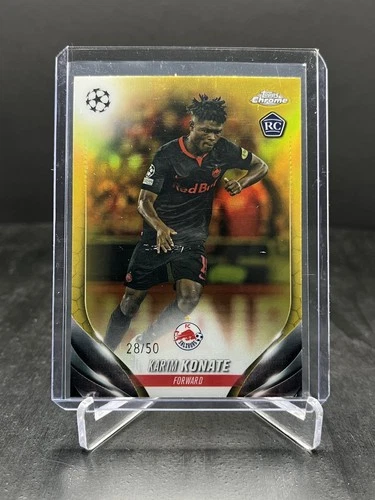 Karim Konate 2023 Topps Chrome Gold /50
