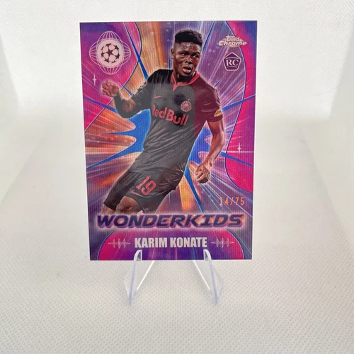Karim Konate 2023 Topps Chrome Sapphire /75