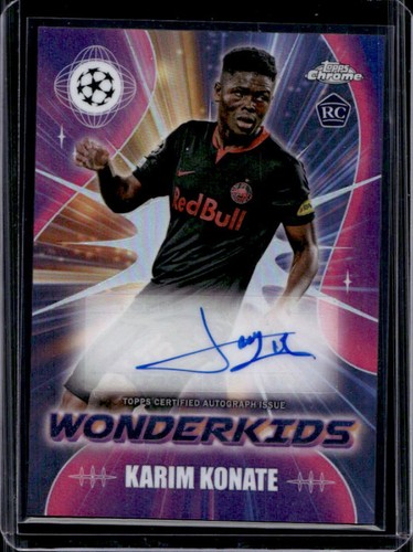 Karim Konate 2023 Topps Chrome UEFA