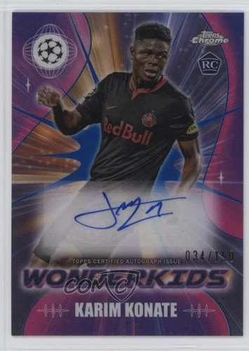 Karim Konate 2023 Topps Cromo UEFA Clubes Competiciones