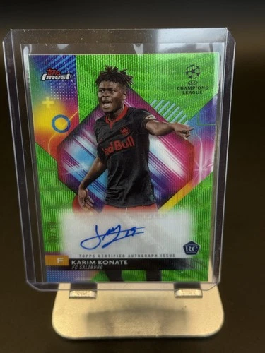 Karim Konate 2023 Topps Finest Neon