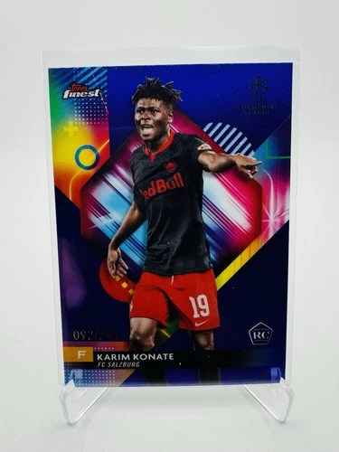 Karim Konate 2024 Topps Finest Purple Refractor /299