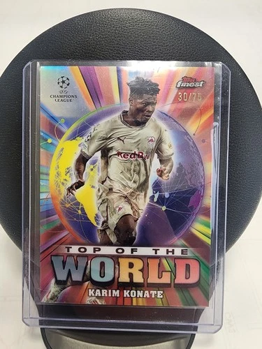 Karim Konate 2024 Topps Finest UEFA /75