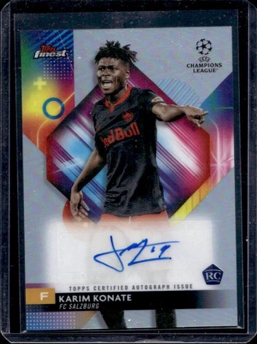 Karim Konate 2023 Panini Finest UEFA #A-KK