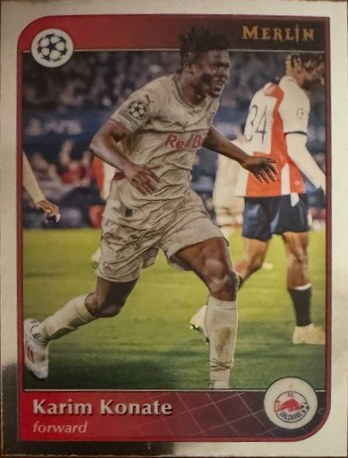 Karim Konate 2024 Topps Merlin Chrome