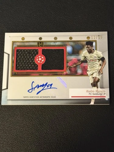 Karim Konate 2024 Topps Museum Collection /50
