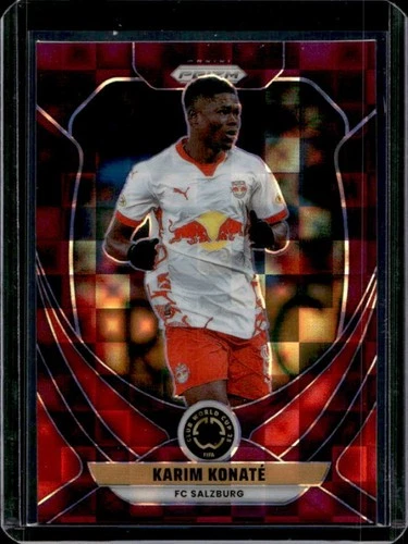 Karim Konate 2025 Panini Prizm Copa Mundial de Clubes de la FIFA Purple Pandora /49