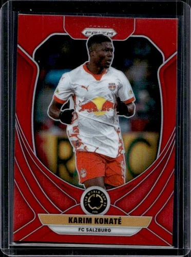 Karim Konate 2025 Panini Prizm FIFA Club World Cup Red /199