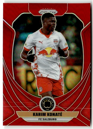 Karim Konate 2025 Panini Prizm Red Prizm 149/199