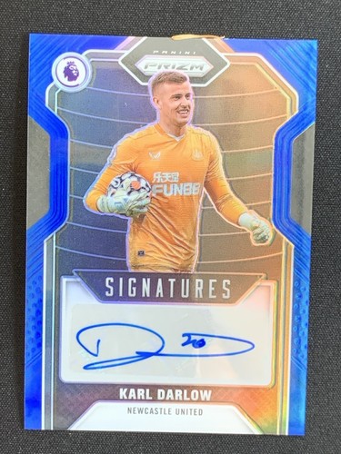 Karl Darlow 2021 Panini Prizm Azul