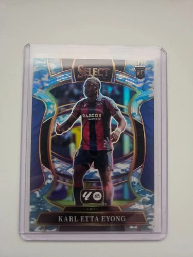 Karl Etta Eyong 2025 Panini Select La Liga Terrace Winter Camo Prizm /30
