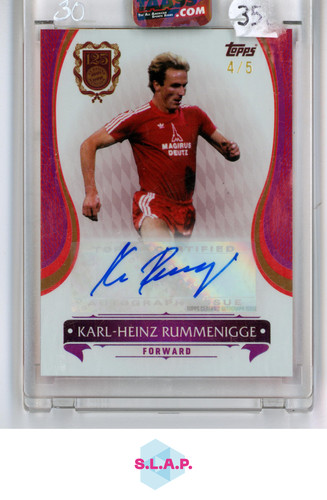 Karl-Heinz Rummenigge 2024 Topps FC Bayern München 125 Years Anniversary 4/5