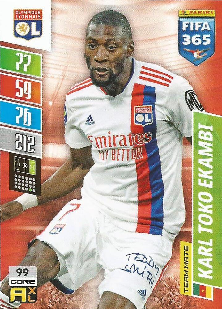 Karl Toko Ekambi 2022 Panini Adrenalyn XL FIFA 365