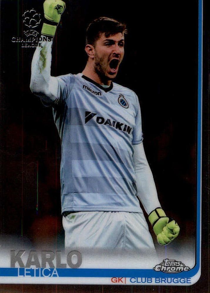 Karlo Letica 2018 Topps Chrome UCC 18
