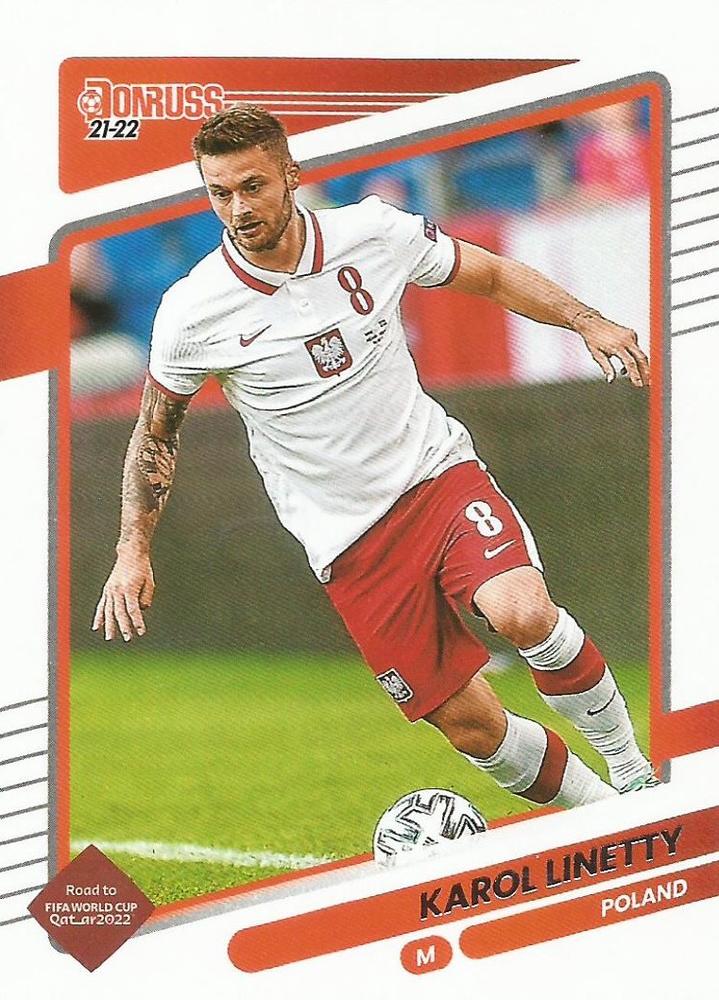 Karol Linetty 2021 Panini Donruss Soccer 127