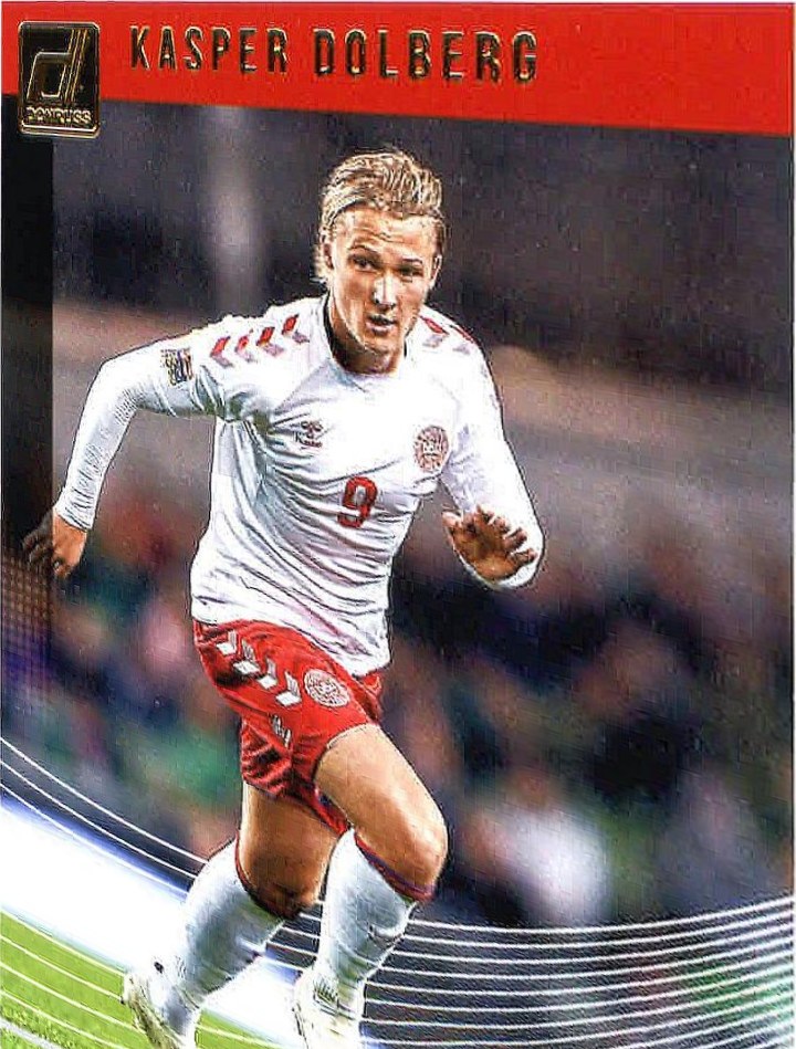Kasper Dolberg 2018 Panini Donruss Soccer 119