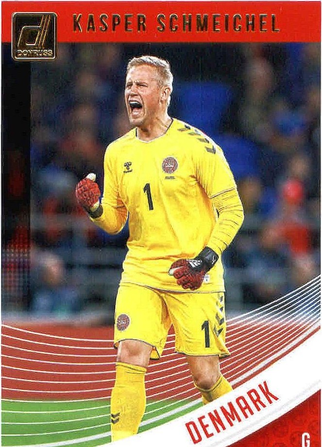 Kasper Schmeichel 2018 Panini Donruss Soccer 122