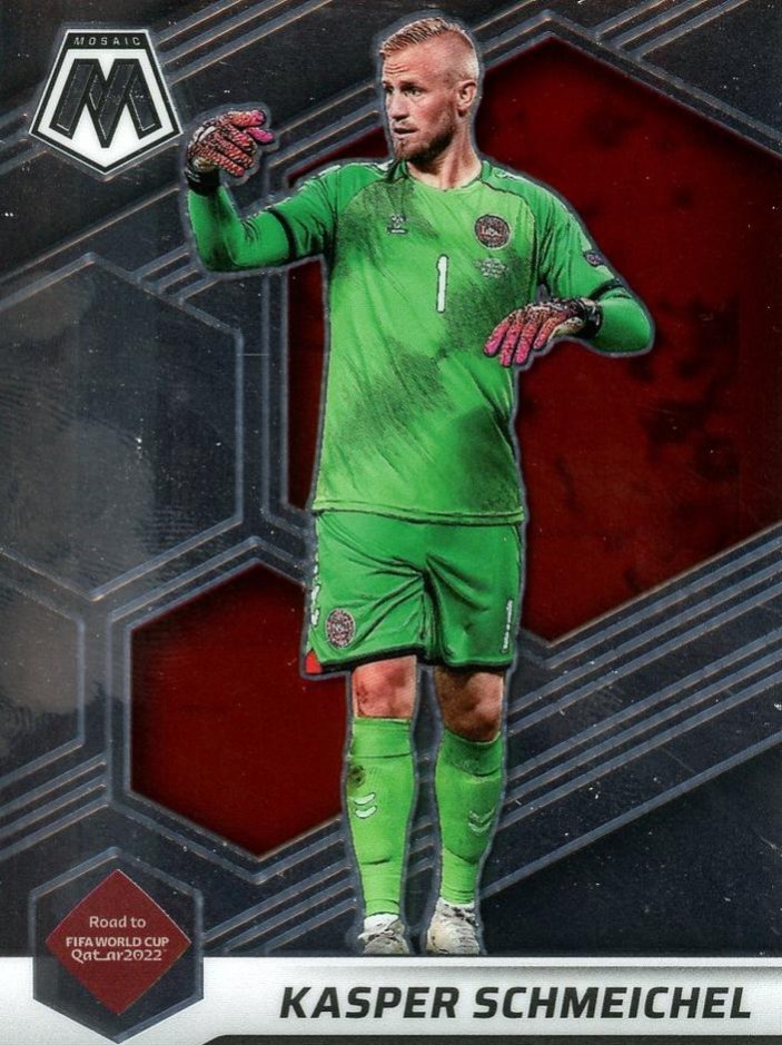 Kasper Schmeichel 2021 Panini Mosaic Road to FIFA World Cup