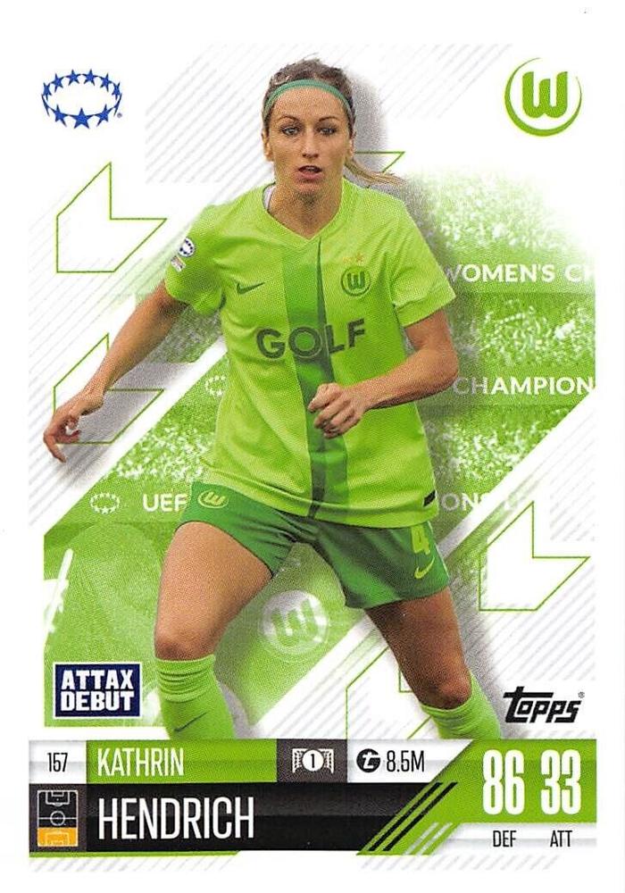 Kathrin Hendrich 2024 Topps Match Attax UEFA Club Competitions Extra