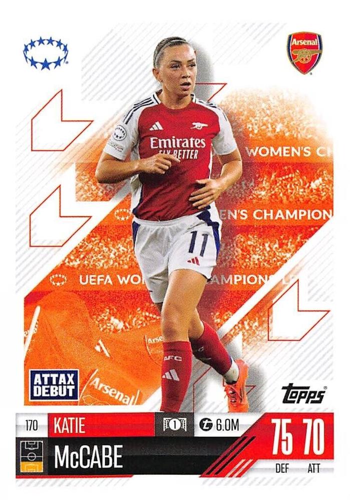 Katie McCabe 2024 Topps Match Attax UEFA Club Competitions Extra