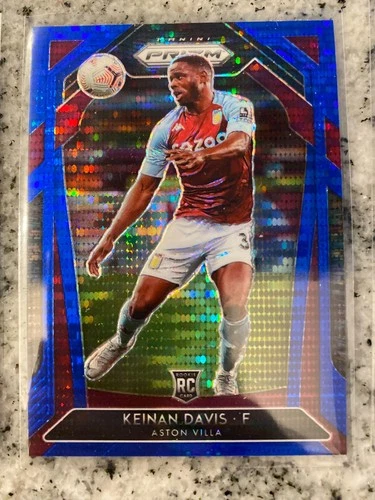 Keinan Davis 2020 Panini Prizm Blue Pulsar