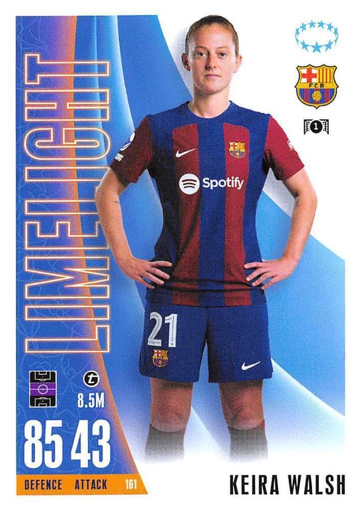 Keira Walsh 2023 Topps Match Attax UEFA Club Competitions Extra