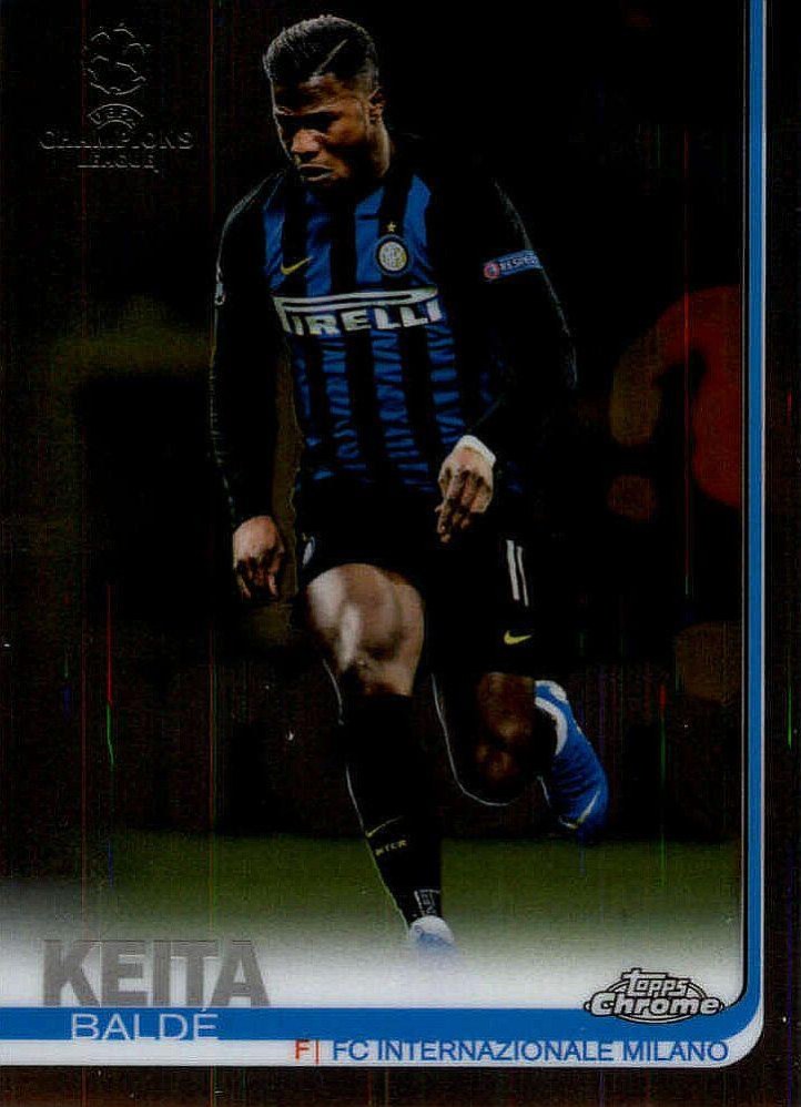 Keita Baldé 2018 Topps Chrome UCC 59