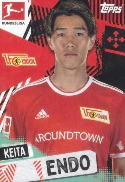 Keita Endo 2021 Topps Bundesliga Stickers
