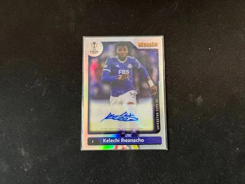 Kelechi Iheanacho 2021 Topps Merlin Chrome Silver
