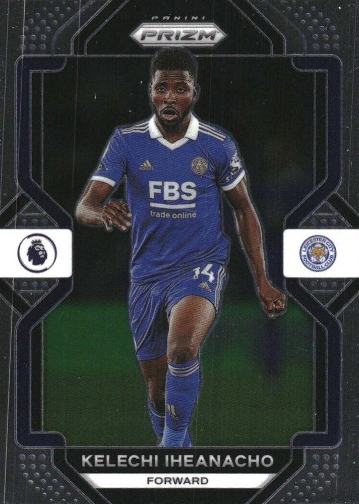 Kelechi Iheanacho 2022 Panini Prizm Premier League 103