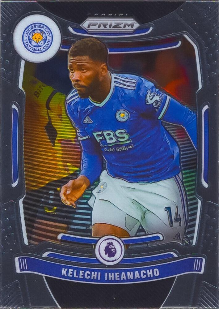 Kelechi Iheanacho 2021 Panini Prizm Premier League 11