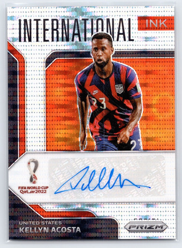 Kellyn Acosta 2022 Panini Prizm World Cup