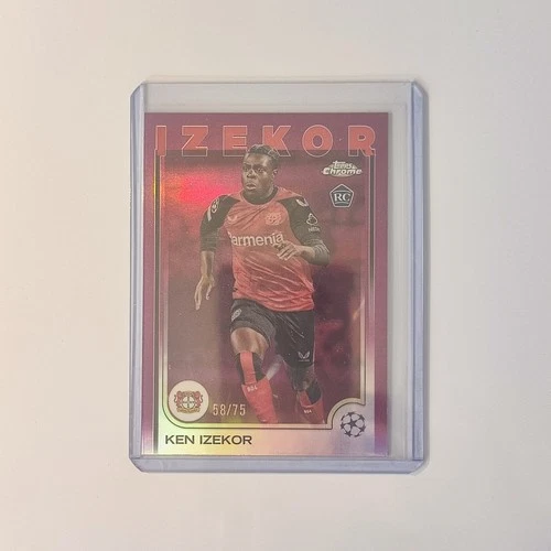 Ken Izekor 2024 Topps Chrome Magenta /75